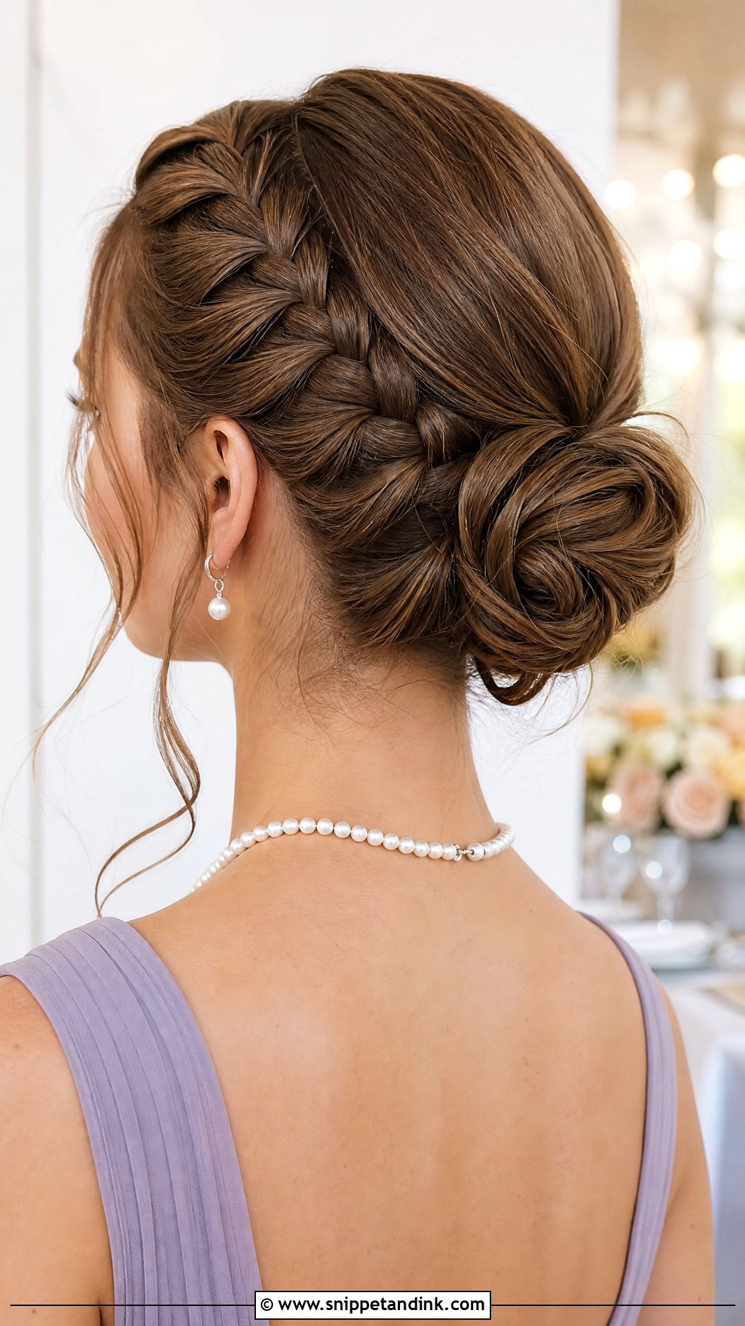 French Braid Wedding Guest Hairstyle - Snippet and Ink - 15 Braid Hairstyles for Wedding Guest