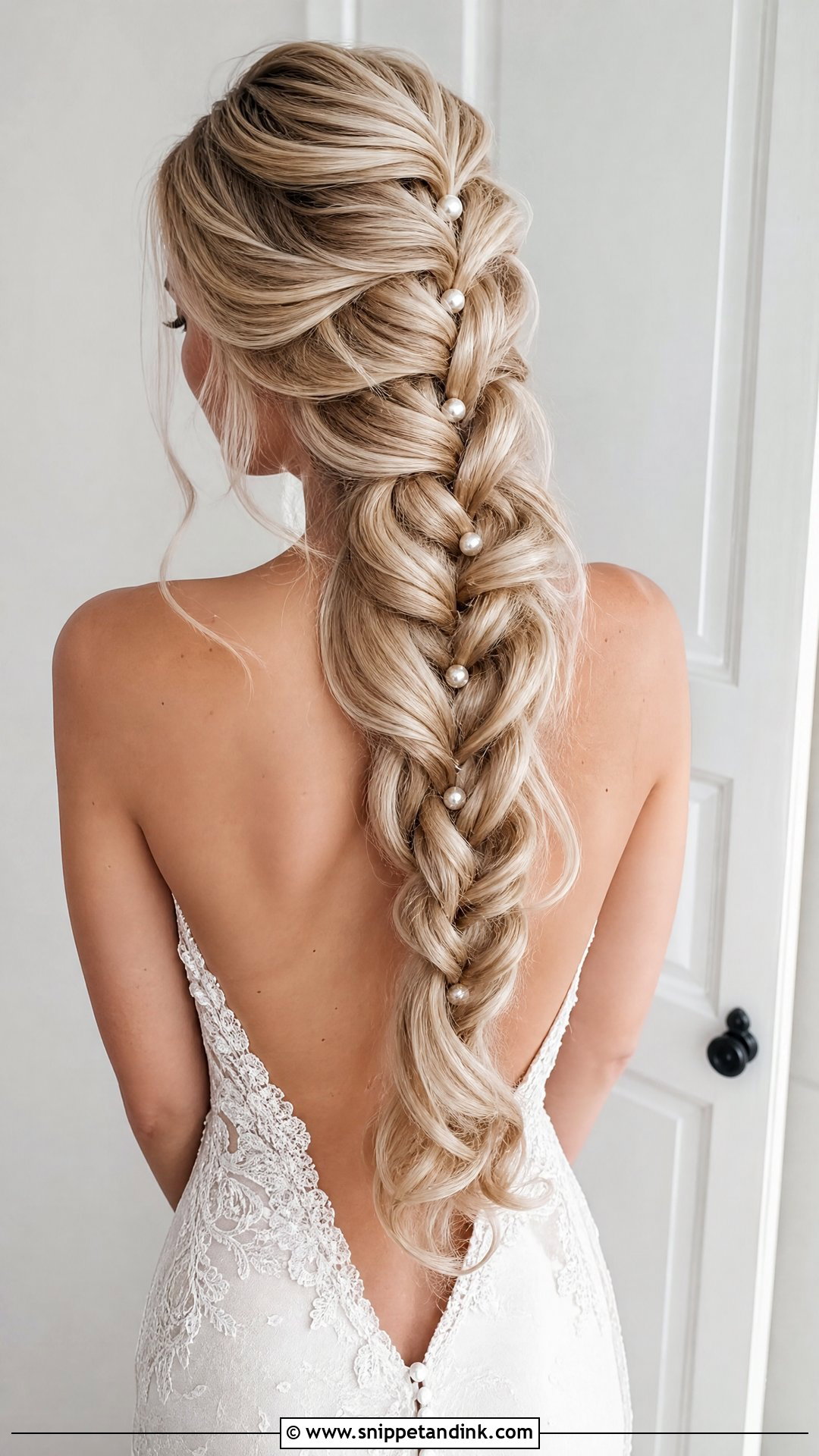 French Braid Wedding Hair For Long Hair - Snippet and Ink - 15 French Braid Hairstyles for Wedding