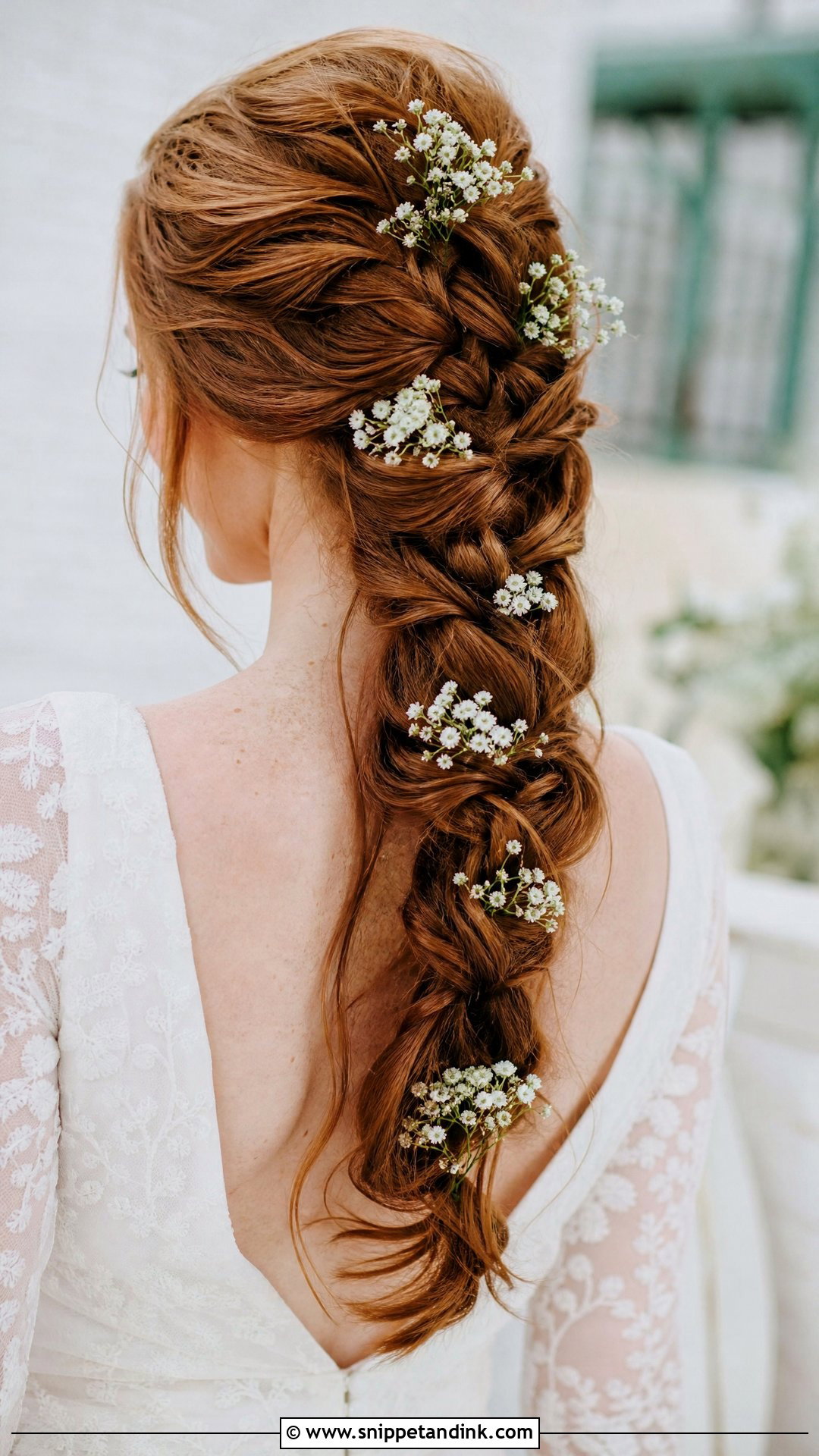French Braid Wedding Hairstyle - Snippet and Ink - 30 Easy Wedding Hairstyles Do It Yourself