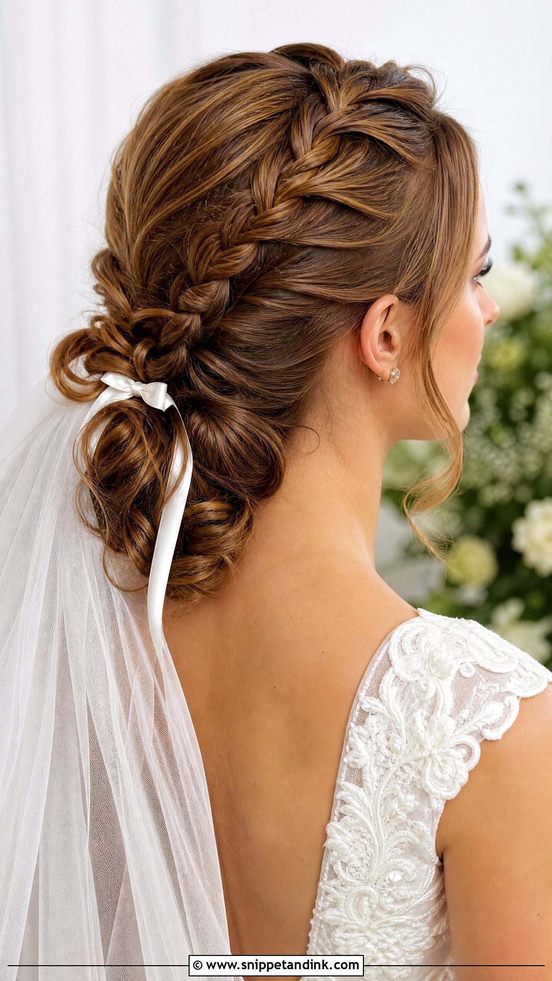 French Braid Wedding Hairstyle For Long Hair - Snippet and Ink - 15 Braided Wedding Style Ideas Hairstyles for Long Hair
