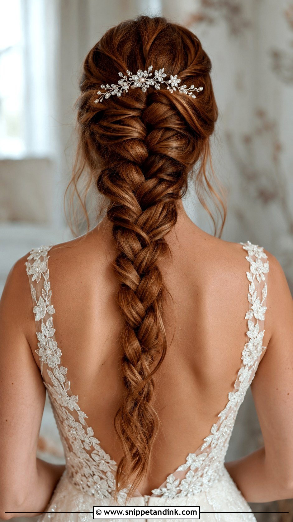 French Braid for Long Hair - Snippet and Ink - 25 Bridal Braids for Long Hair