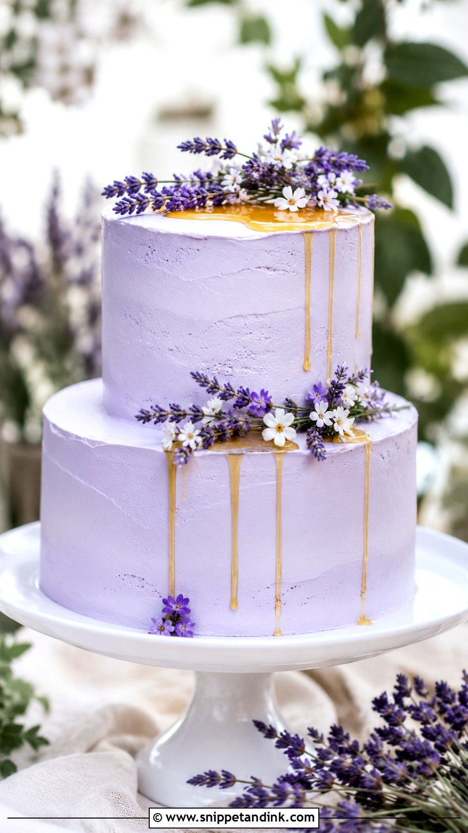 French Buttercream Wedding Cake - Snippet and Ink - 25 French Style Wedding Cake Ideas