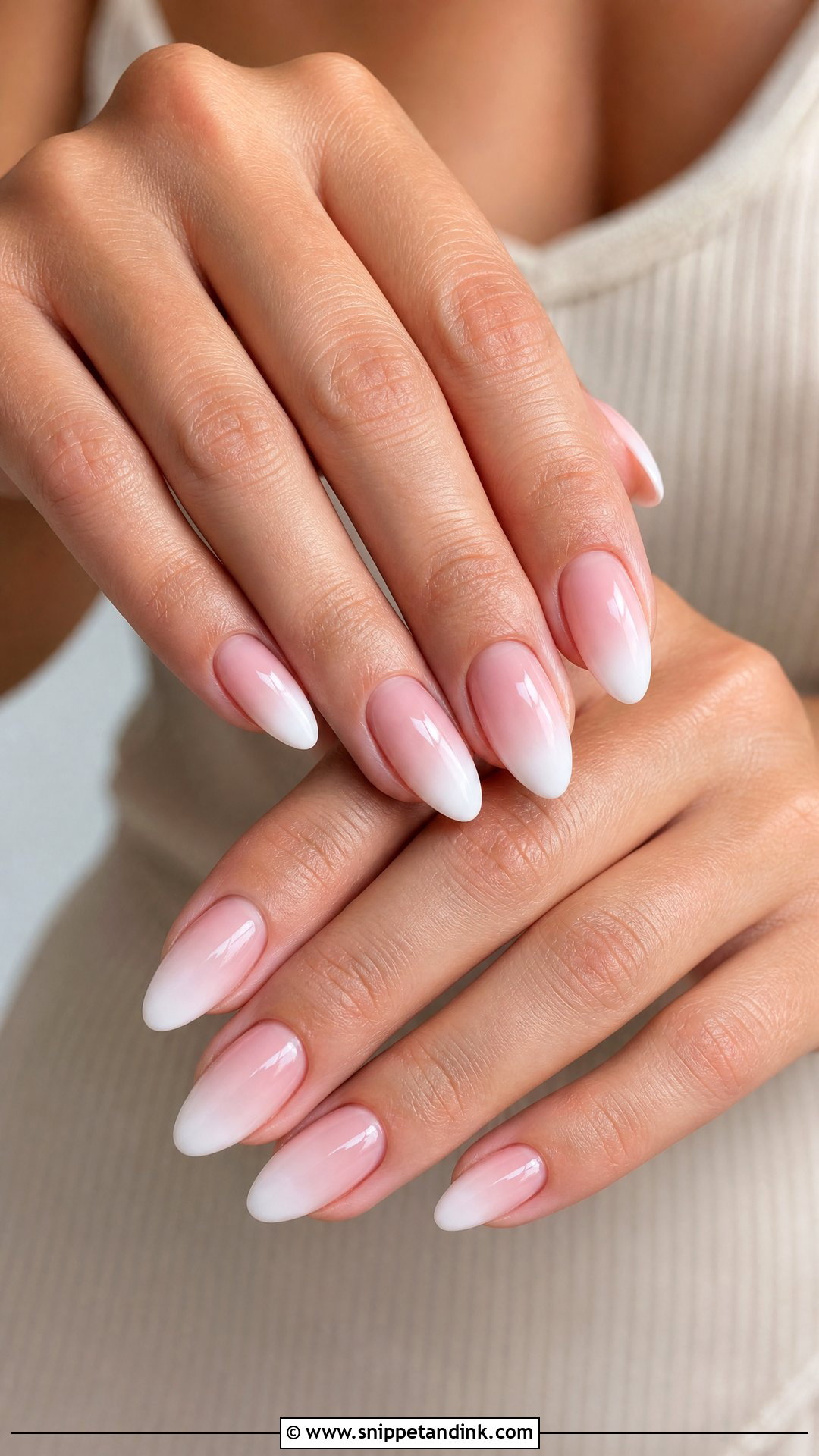 French Ombre Bridal Manicure - Snippet and Ink - 25 Bridal French Manicure Ideas