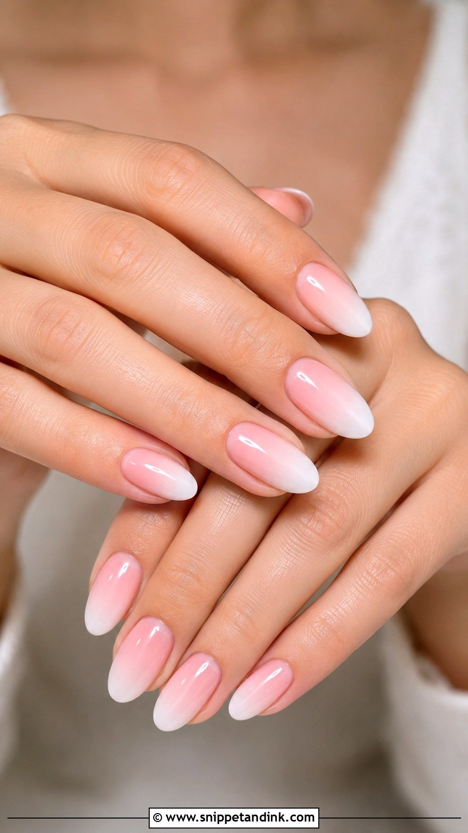 French Ombre Wedding Nails - Snippet and Ink - 20 Ombre Nails for Wedding