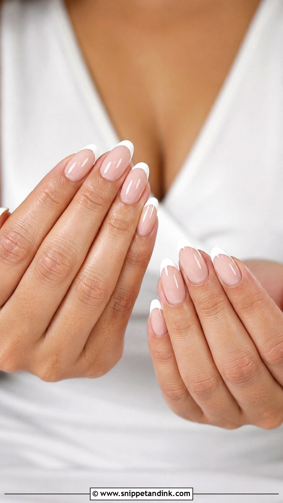 French Tip Gel X Wedding Nails - Snippet and Ink - 20 Gel X Wedding Nails
