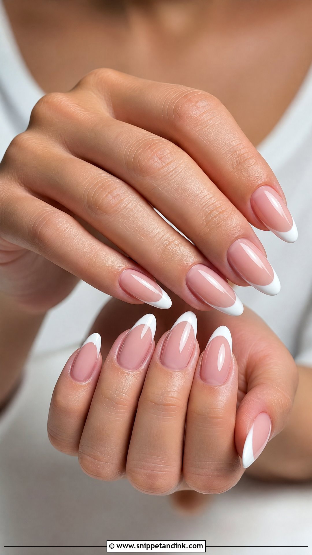 French Tip Marriage Nails - Snippet and Ink - 25 Nails for Marriage