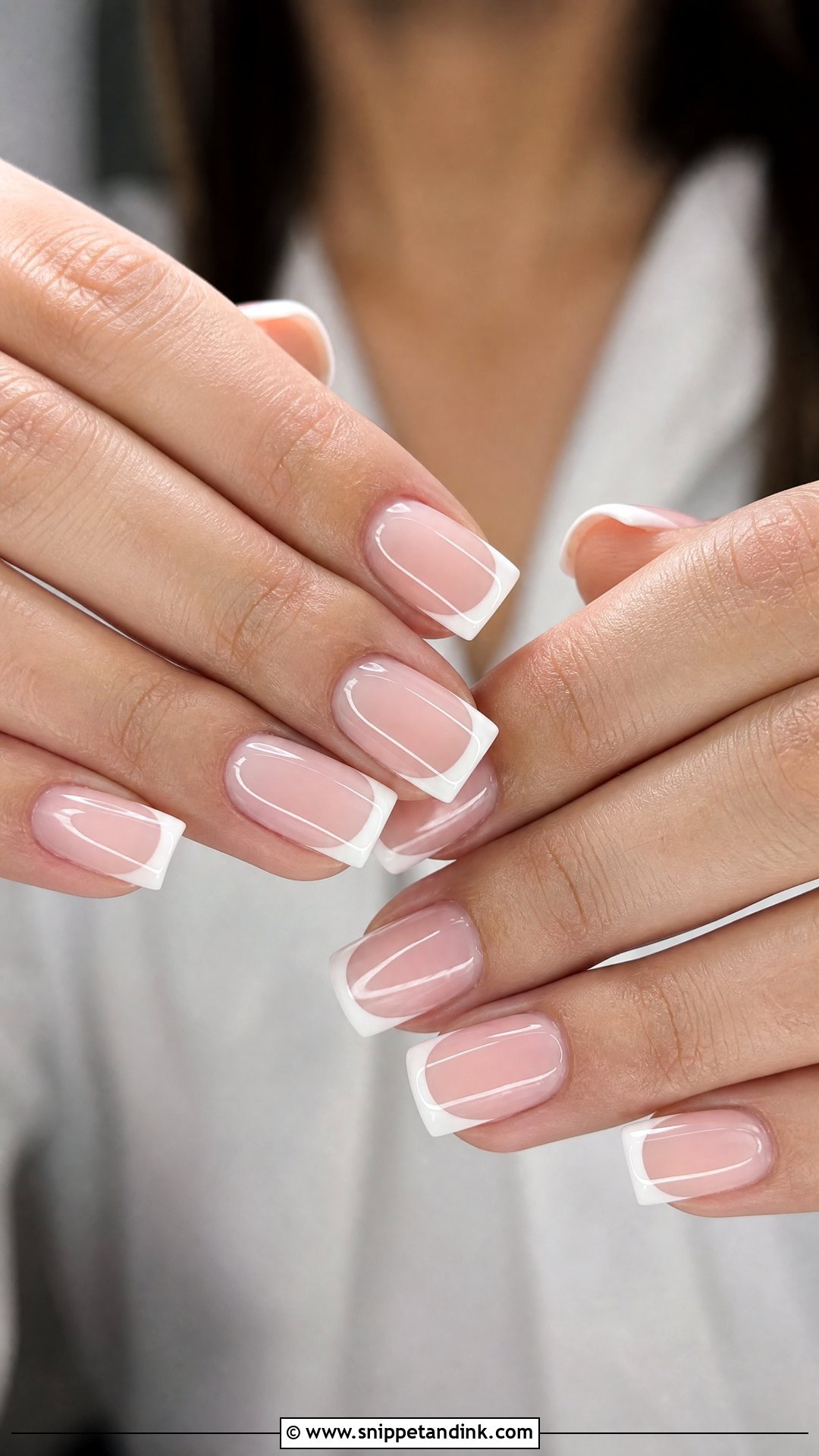 French Tip Wedding Gel Nails - Snippet and Ink - 25 Wedding Gel Nails