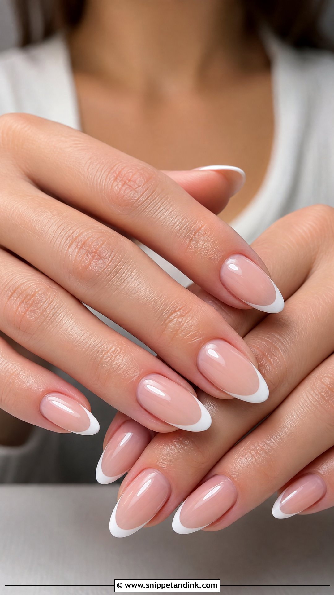 French Tip Wedding Nails - Snippet and Ink - 35 Wedding Nails Design