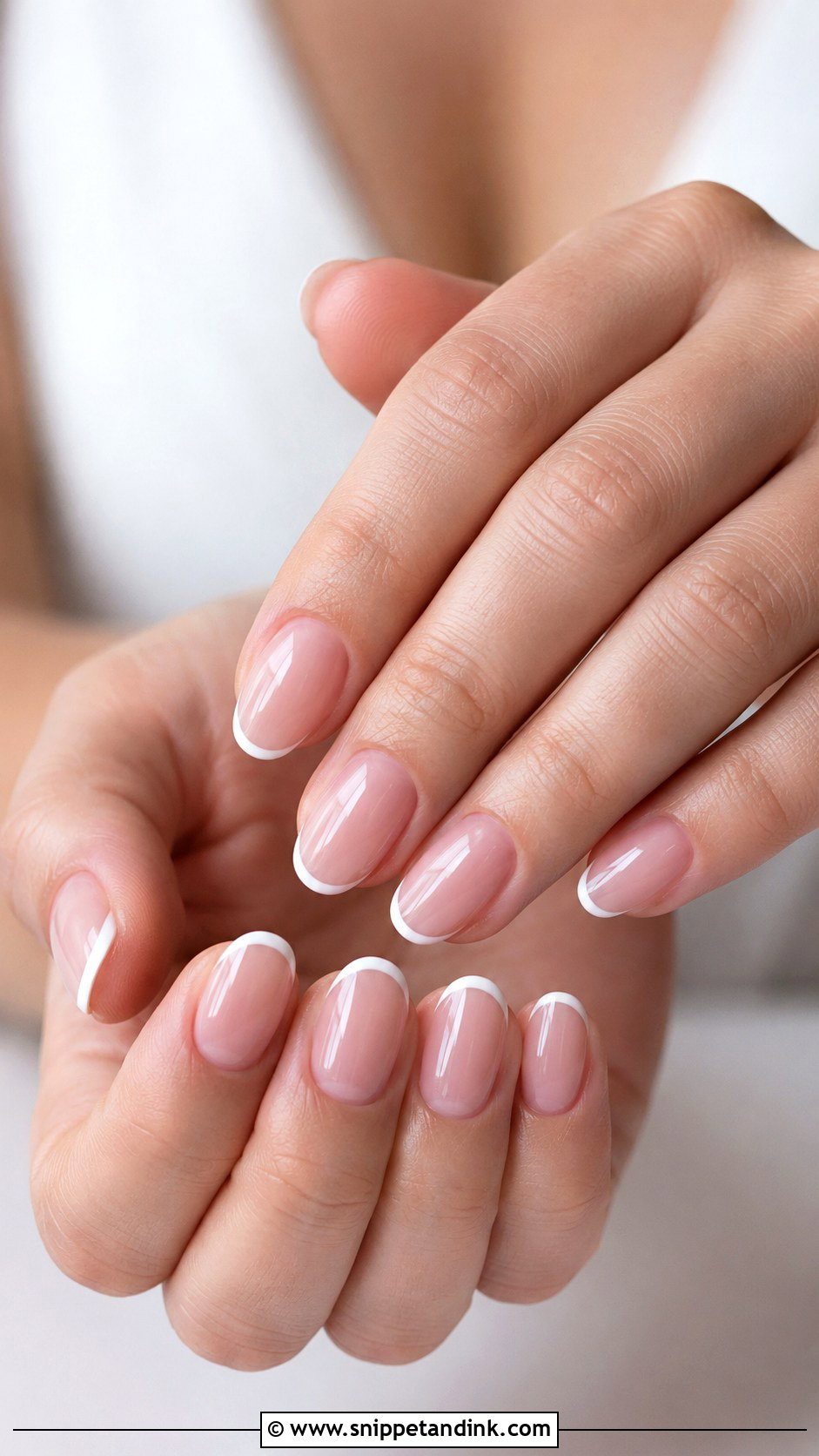 French Tip Wedding Nails - Snippet and Ink - 20 Nail Ideas for a Wedding