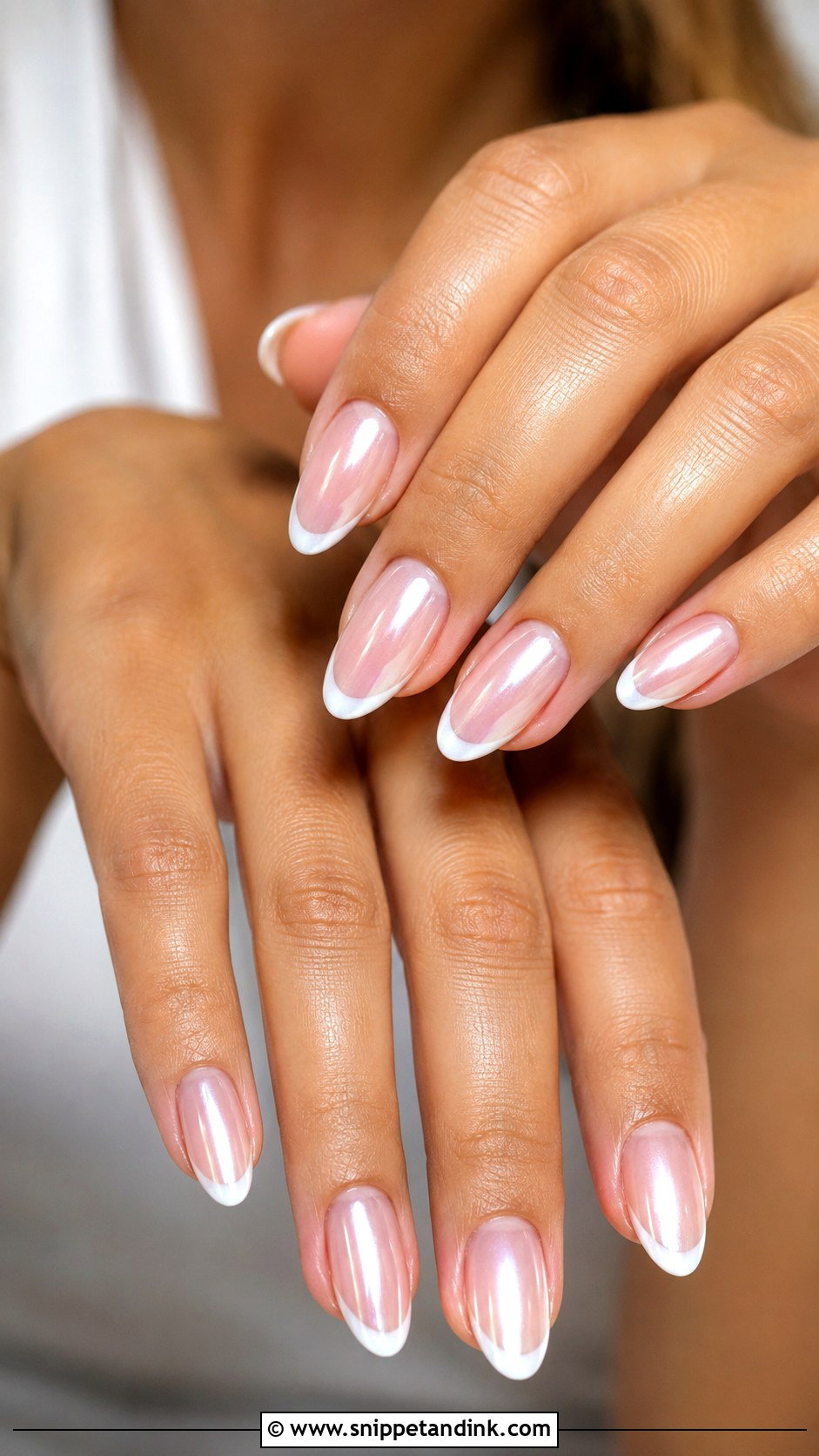 French Tip Wedding Nails - Snippet and Ink - 20 Wedding Nails Art