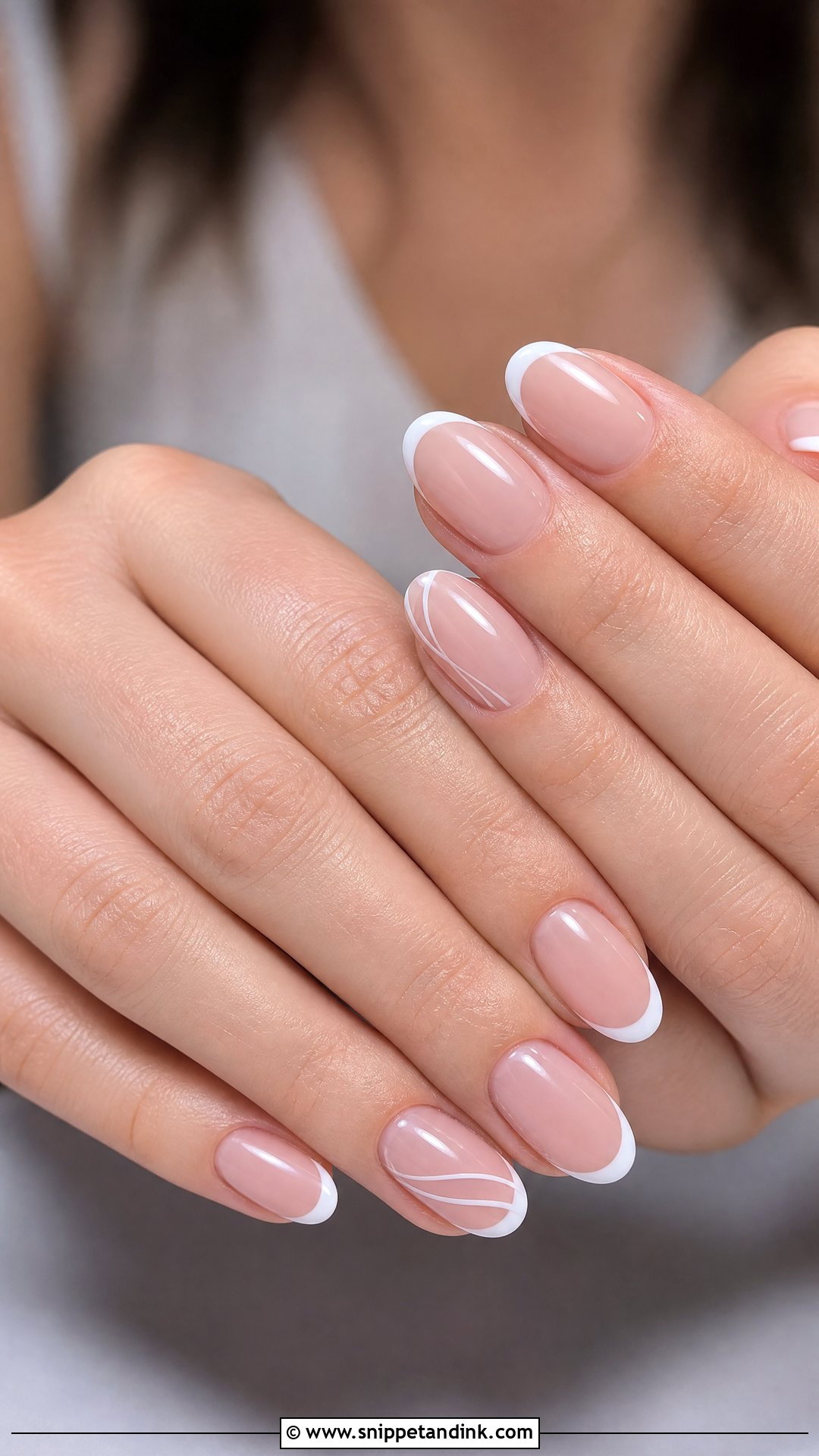 French Tip Wedding Nails - Snippet and Ink - 25 Unique Wedding Nails