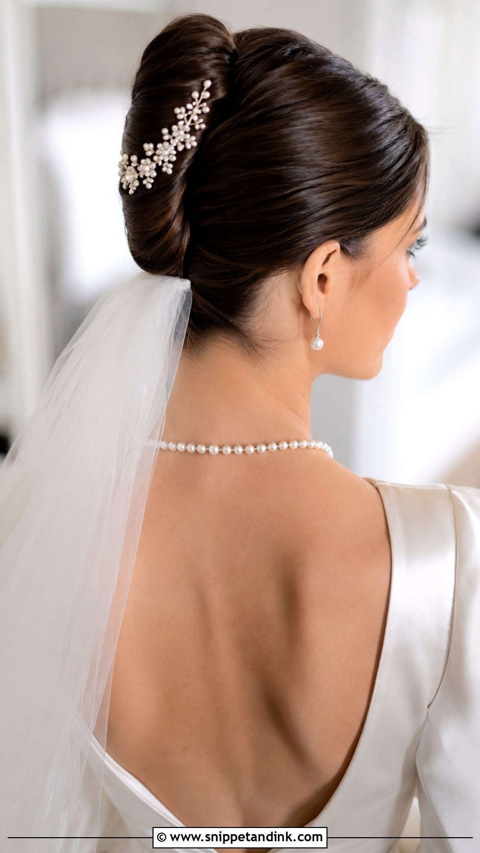 French Twist - Snippet and Ink - 20 Bridal Hairstyles for Medium Length Hair