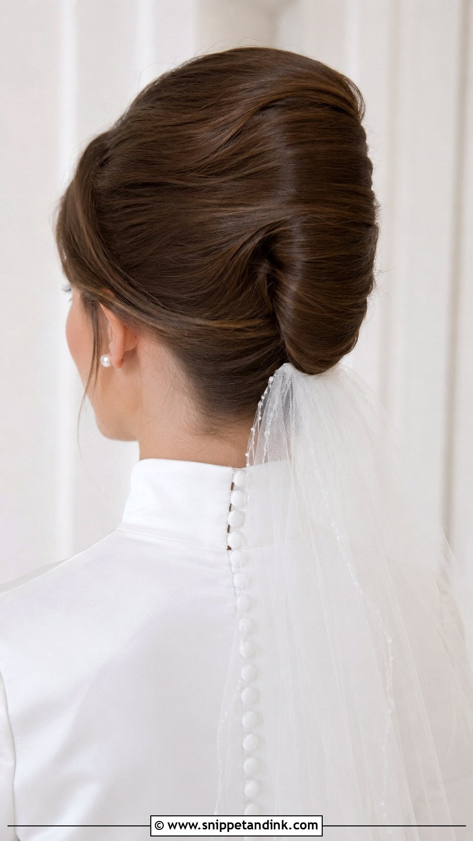 French Twist - Snippet and Ink - 25 Wedding Hair Up Do Ideas