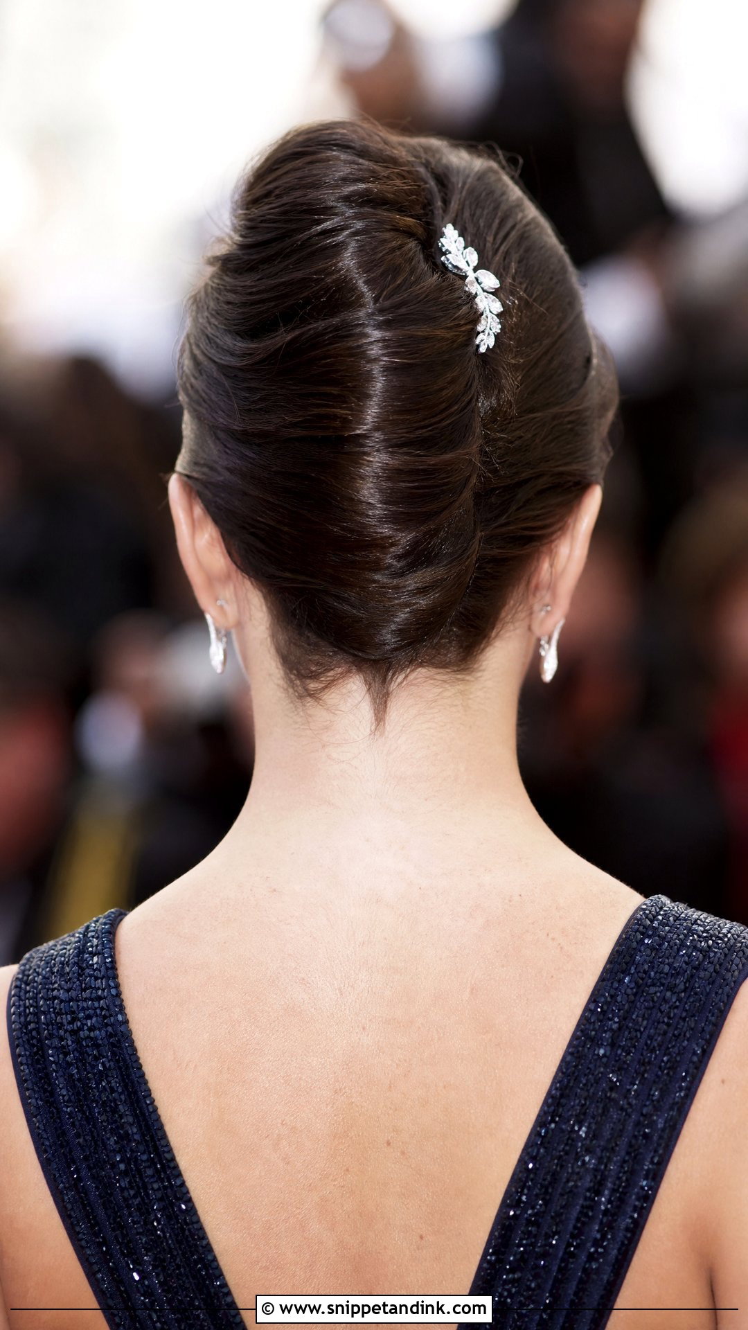 French Twist - Snippet and Ink - 30 Engagement Hair Ideas