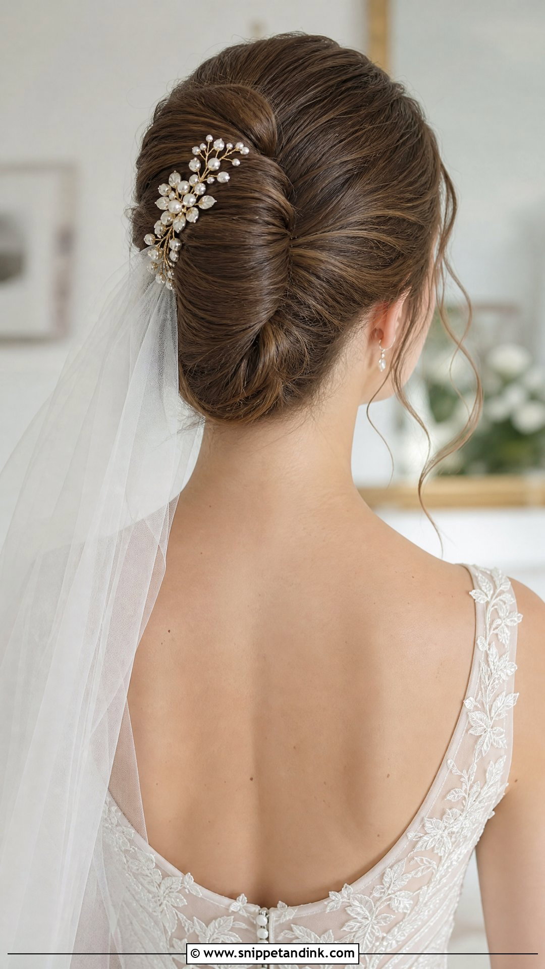 French Twist - Snippet and Ink - 20 Timeless Wedding Hairstyles