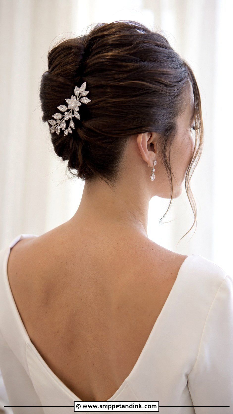 French Twist - Snippet and Ink - 25 Classy Wedding Hair Ideas
