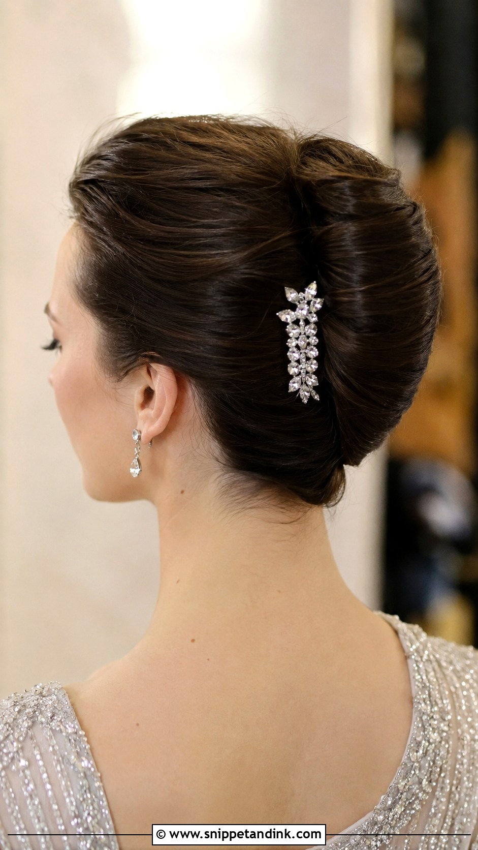 French Twist - Snippet and Ink - 25 Engagement Bride Hairstyle Ideas