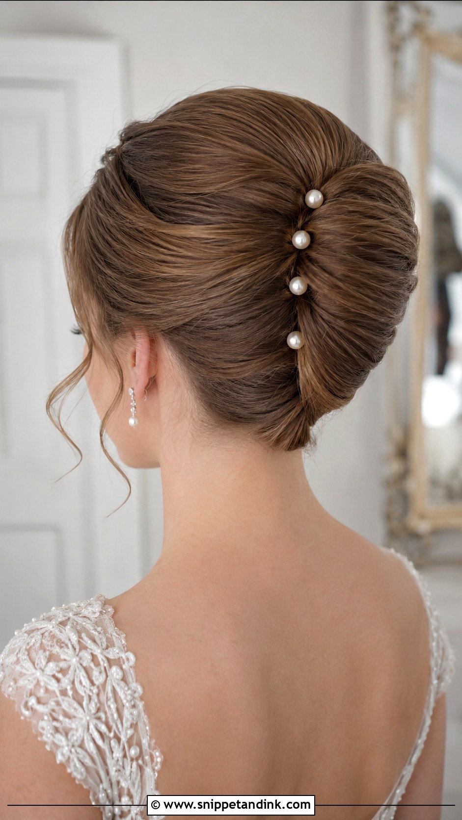 French Twist Bridal Hairstyle - Snippet and Ink - 15 Hair Styles for a Bride