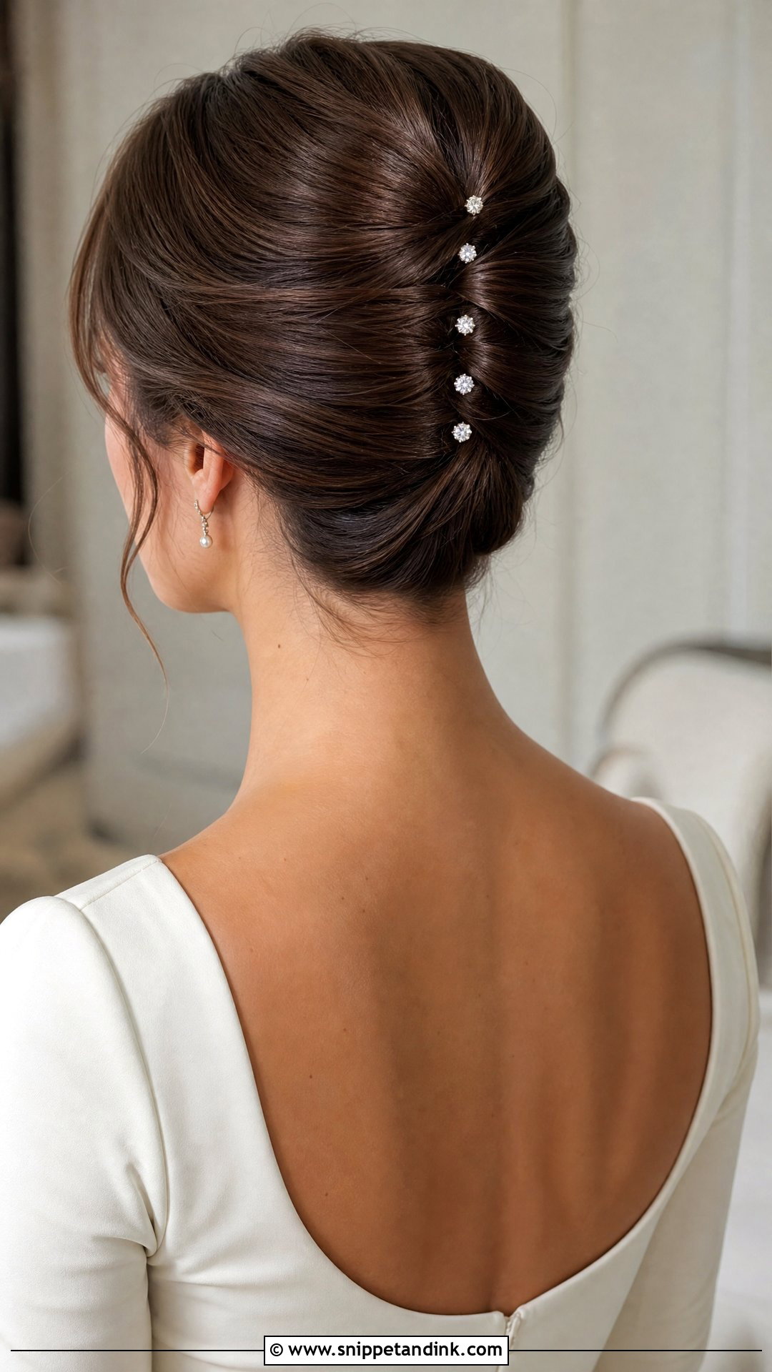 French Twist Bridal Hairstyle - Snippet and Ink - 15 Classy Bridal Hairstyles