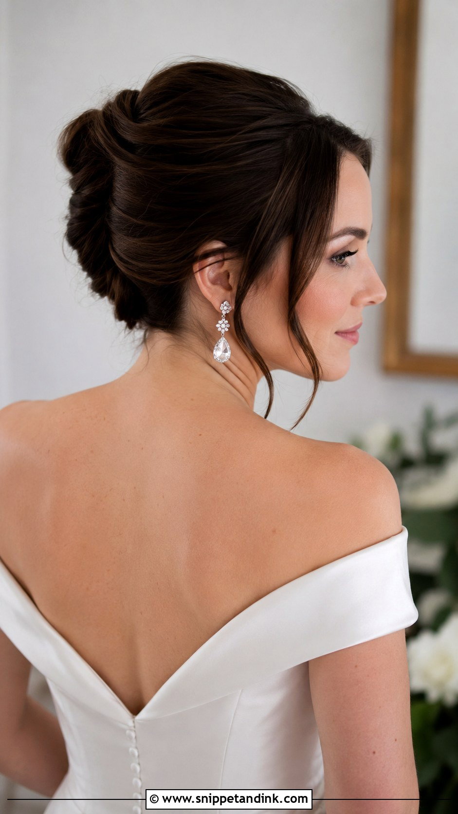 French Twist Bridal Updo - Snippet and Ink - 25 Wedding Bridal Hairstyles