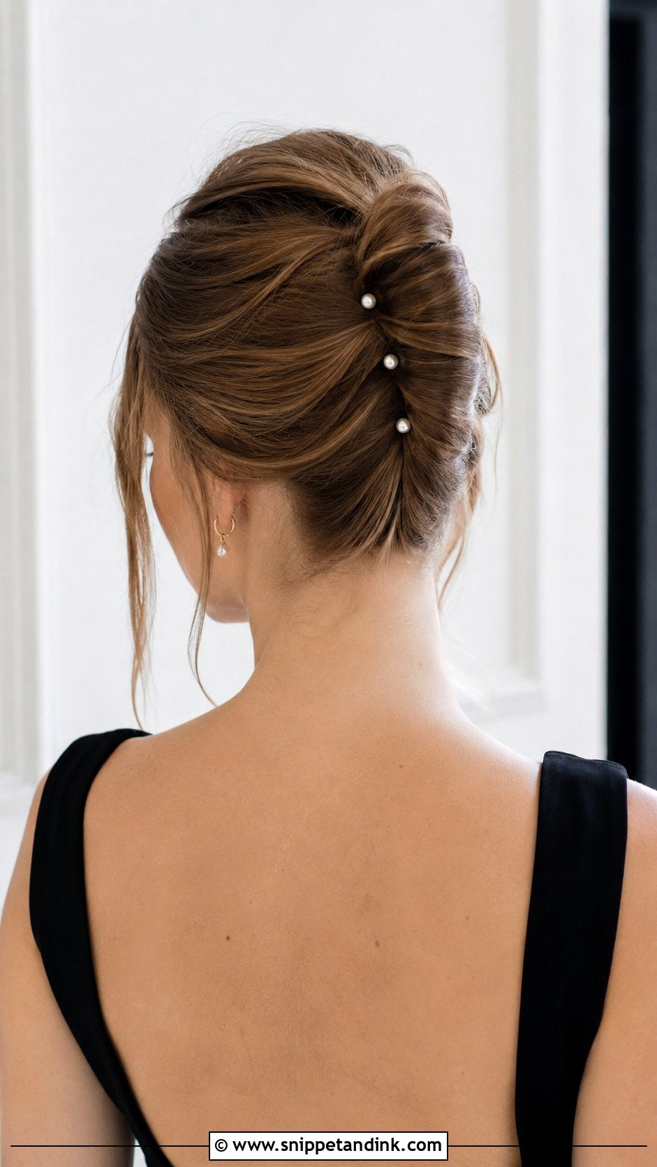 French Twist Bridesmaid Hair - Snippet and Ink - 20 Hair Ideas for Wedding Bridesmaid