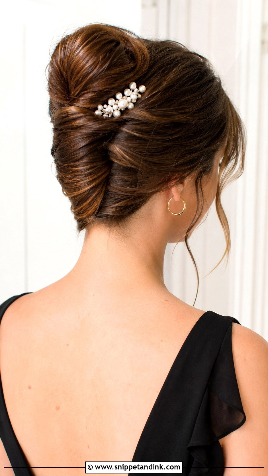 French Twist Bridesmaid Hair - Snippet and Ink - 20 Wedding Bridesmaids Hair Ideas