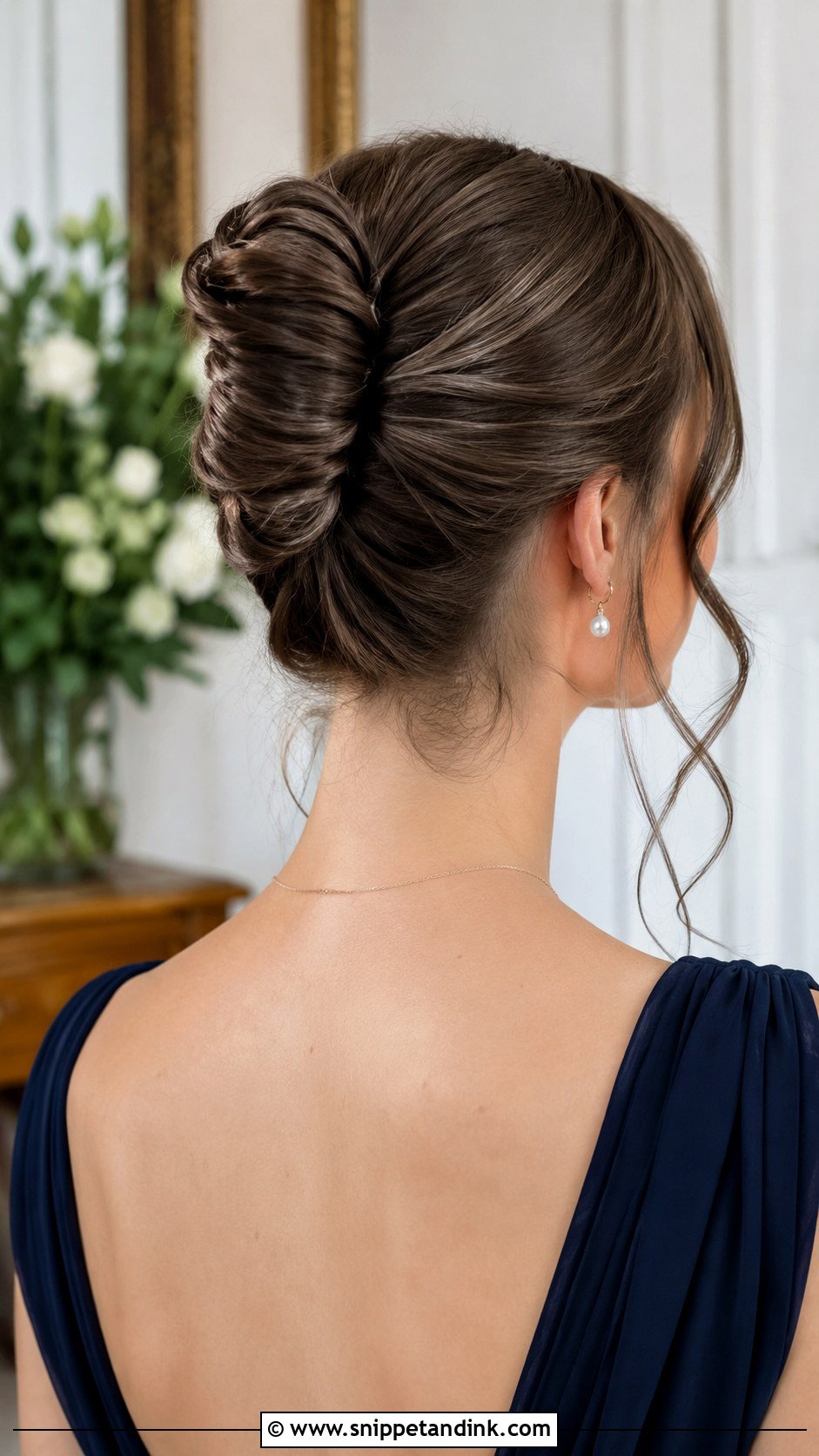 French Twist Bridesmaid Hair Brown Hair - Snippet and Ink - 20 Bridesmaid Hairstyles Brown Hair