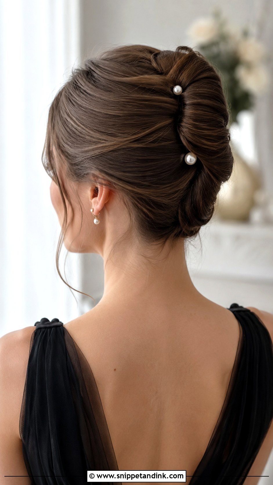 French Twist Bridesmaid Hairdo - Snippet and Ink - 20 Hairdo for Bridesmaid Ideas