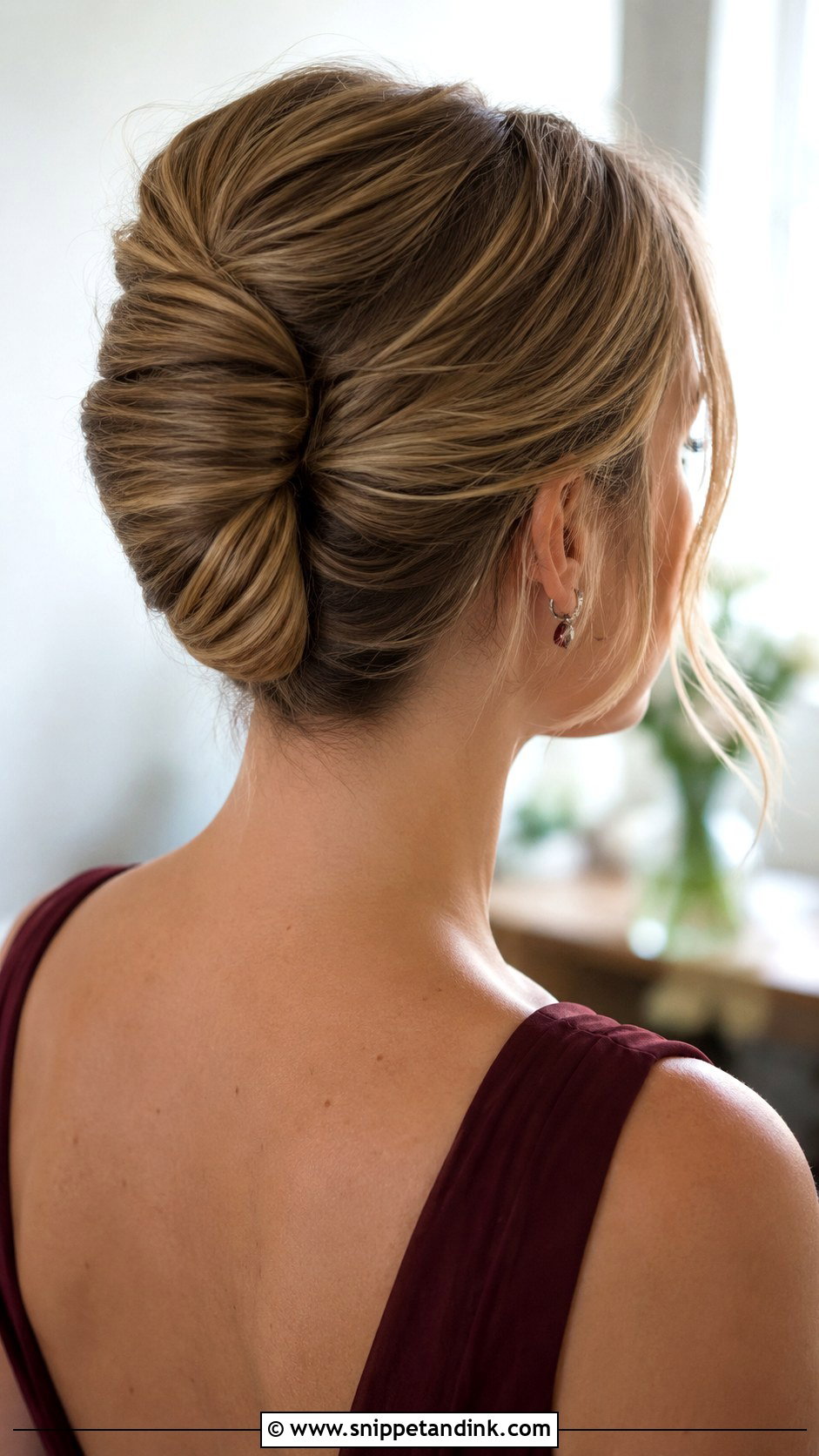 French Twist Bridesmaid Hairstyle - Snippet and Ink - 25 Simple Bridesmaid Hairstyles