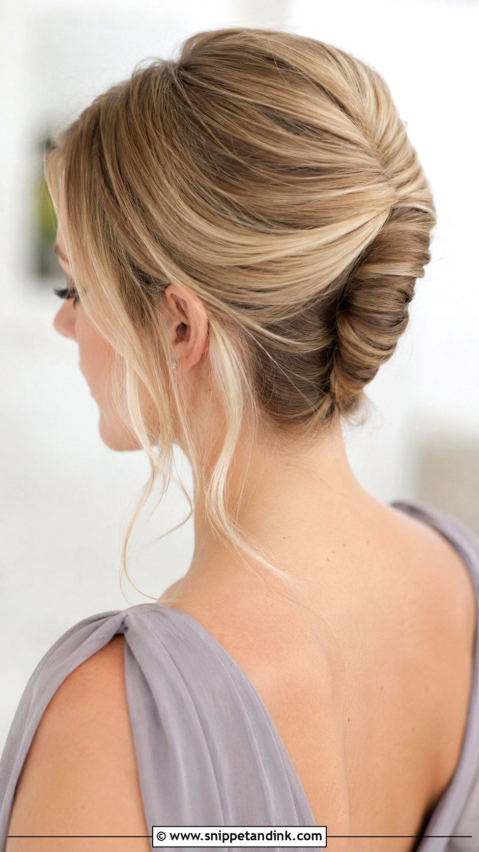 French Twist Bridesmaid Hairstyle For Fine Hair - Snippet and Ink - 20 Bridesmaid Hairstyles for Fine Hair
