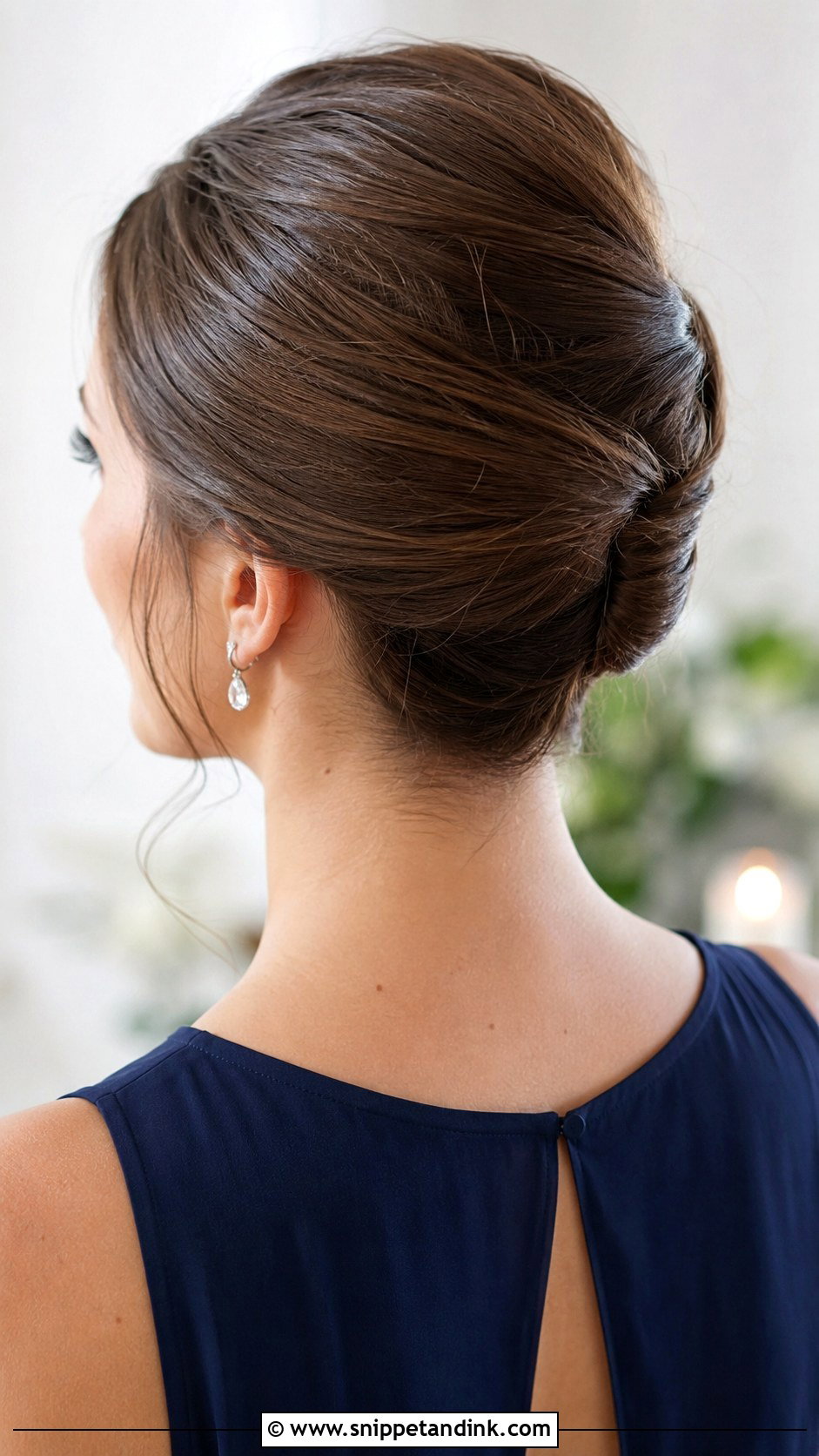 French Twist Bridesmaid Updo - Snippet and Ink - 20 Updo for Wedding Bridesmaid Ideas
