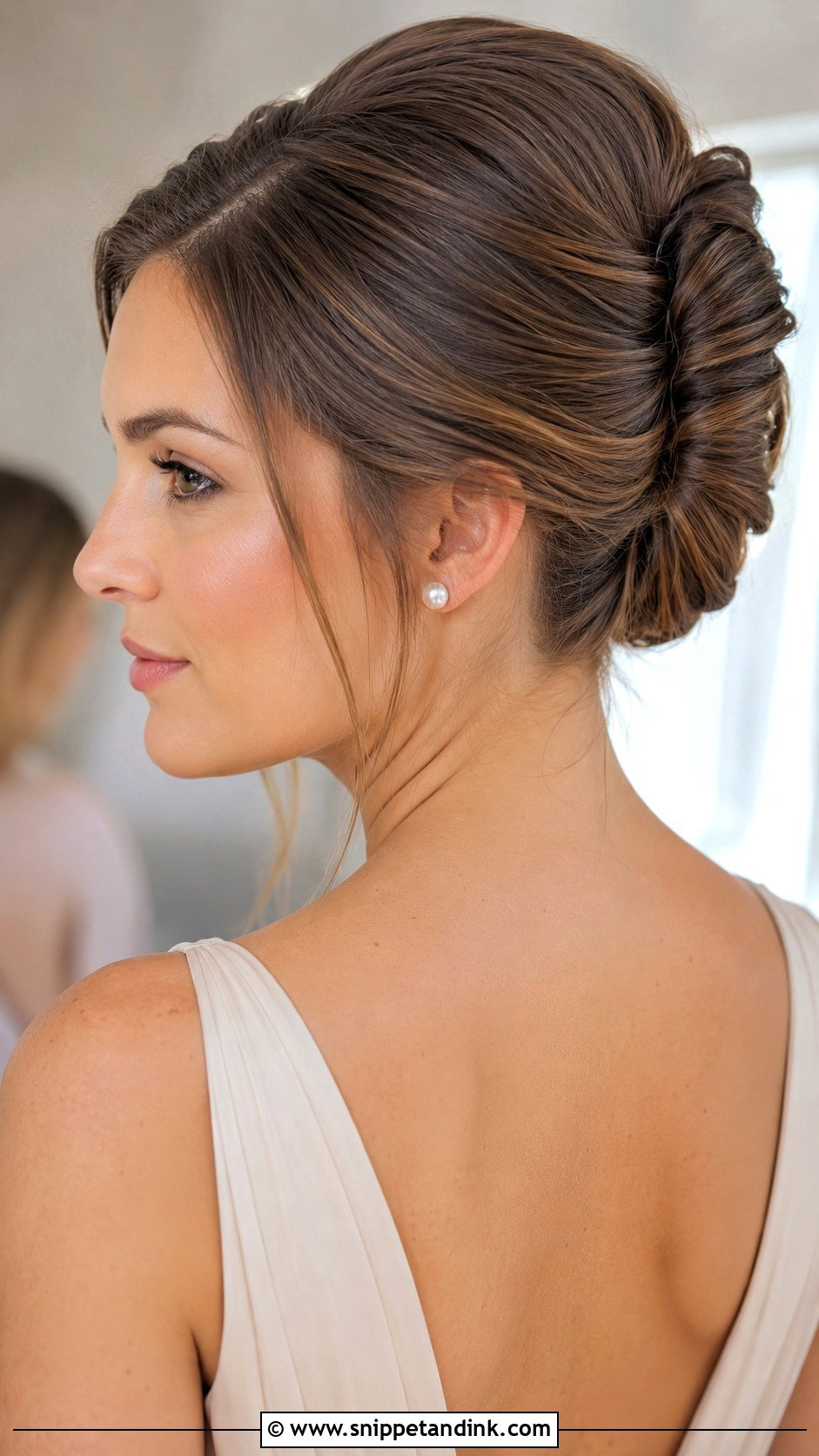 French Twist Bridesmaid Updo - Snippet and Ink - 20 Wedding Hairstyles for Bridesmaids Updo