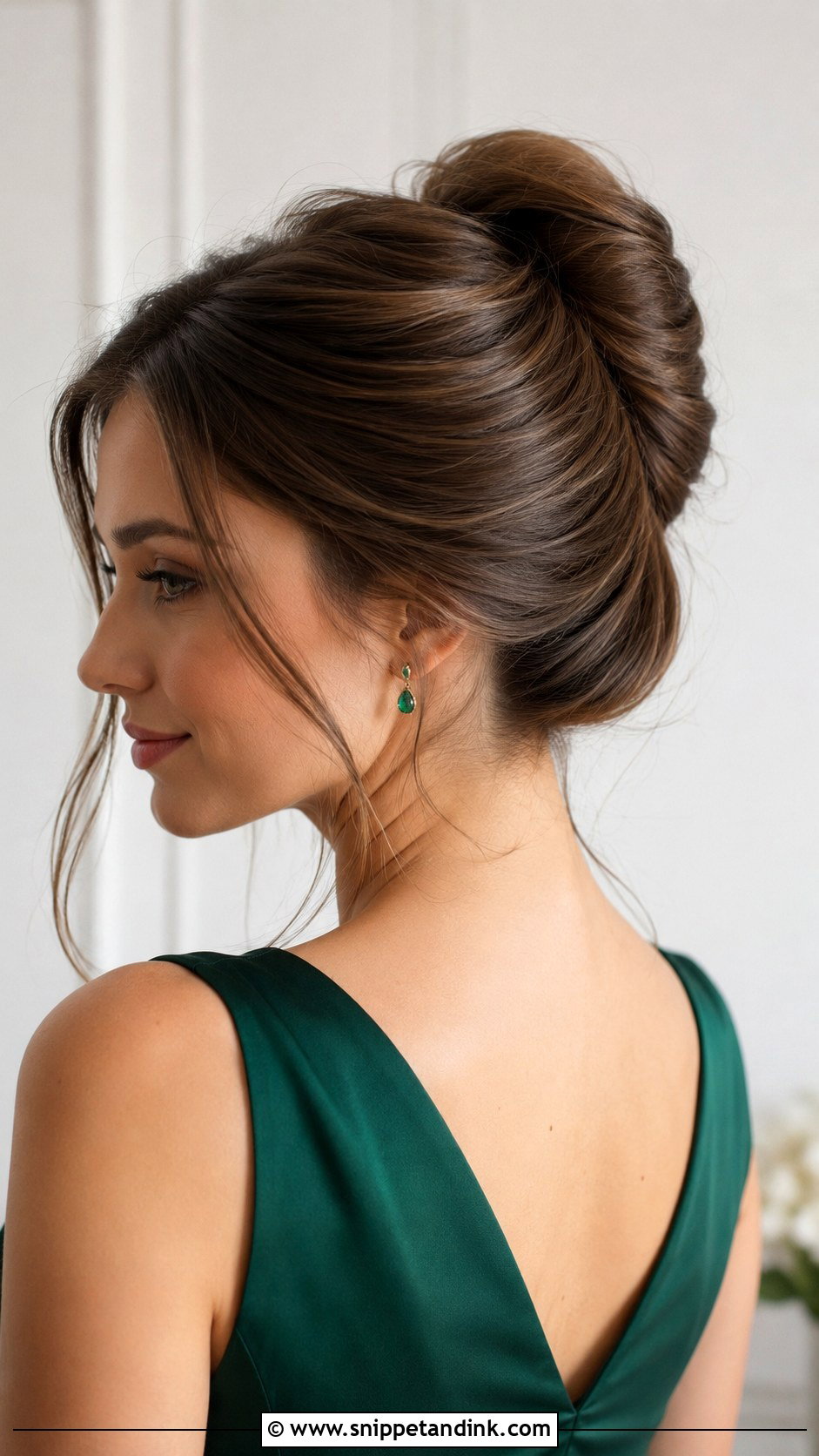 French Twist Bridesmaid Updo For Long Hair - Snippet and Ink - 20 Bridesmaid Updo for Long Hair Ideas