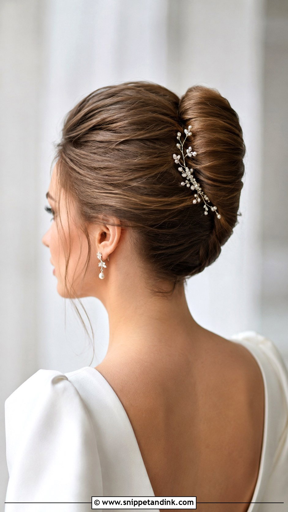 French Twist Bun Tutorial - Snippet and Ink - 15 Hair Bun Tutorial Wedding Ideas