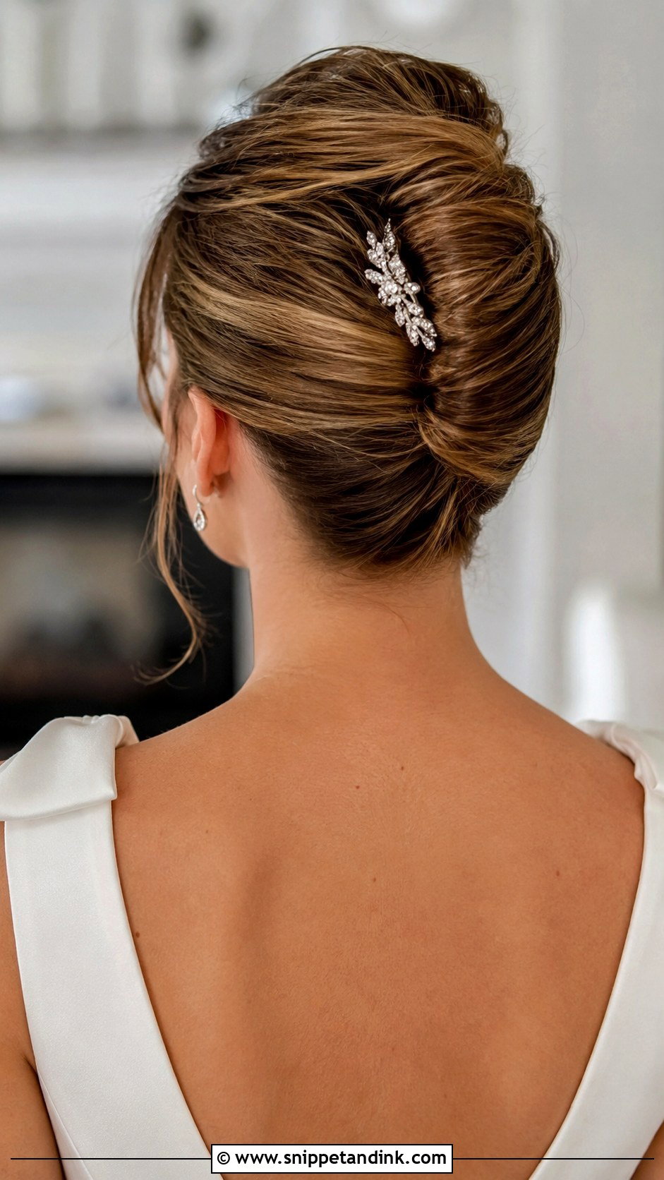 French Twist Civil Wedding Hairstyle - Snippet and Ink - 25 Civil Wedding Hairstyle Ideas