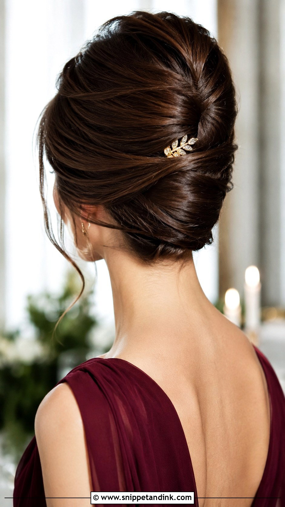 French Twist For Brothers Wedding - Snippet and Ink - 20 Hairstyles for Brothers Wedding