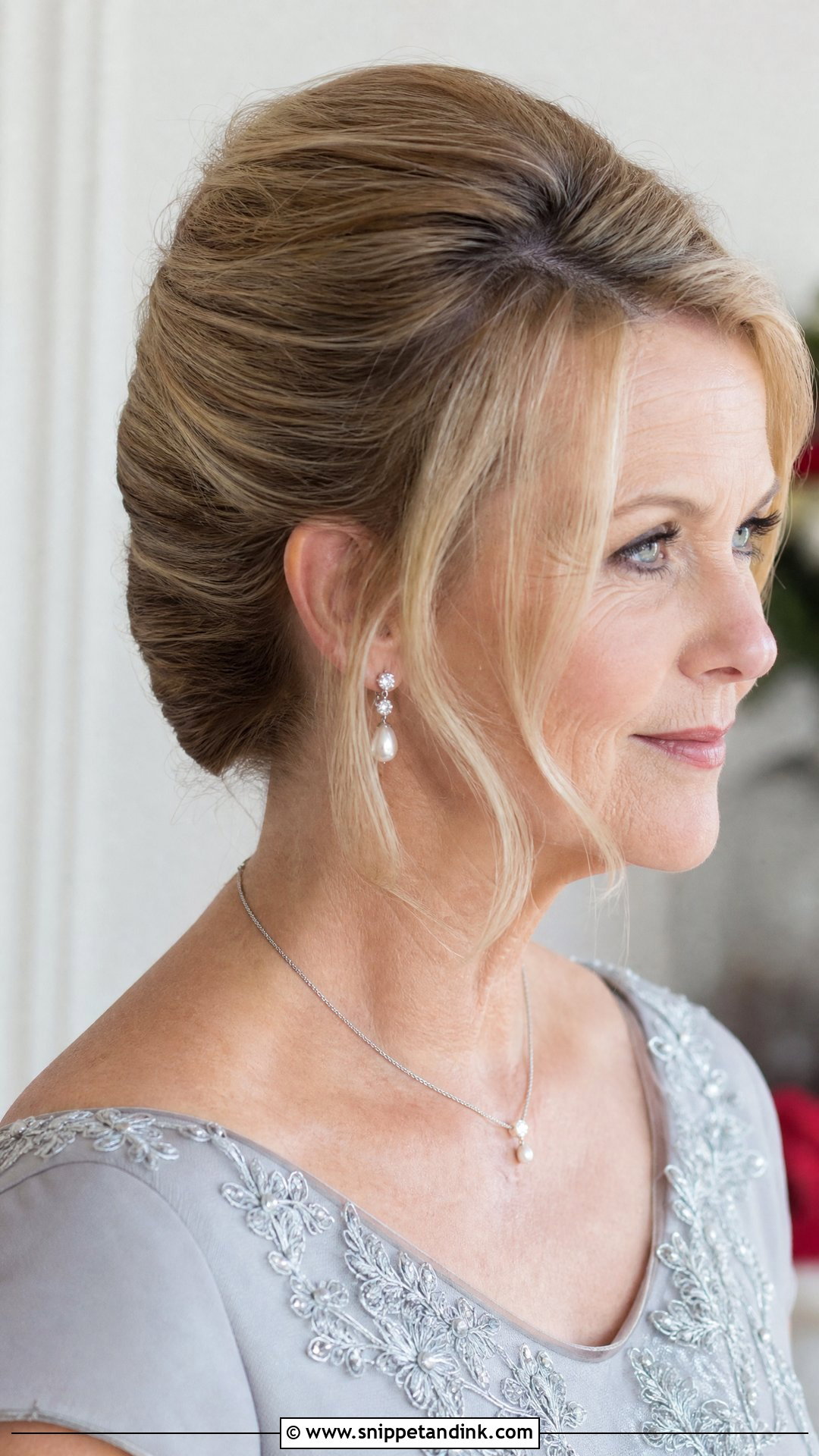 French Twist Mother Of The Bride Hairstyle - Snippet and Ink - 20 Mother of Bride Hairstyle Ideas