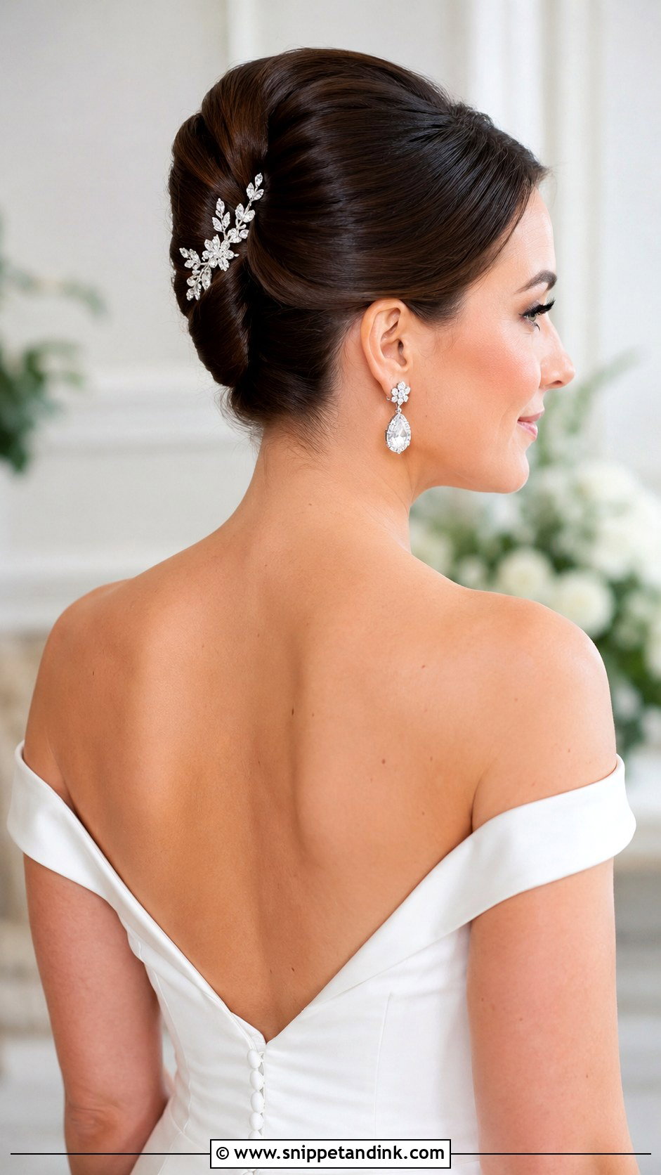 French Twist Updo - Snippet and Ink - 20 Hairstyles for Weddings the Bride