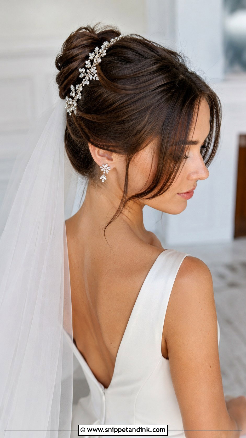 French Twist Updo - Snippet and Ink - 20 Quick Easy Updos for Short Hair Shoulder Length Wedding Hairstyles
