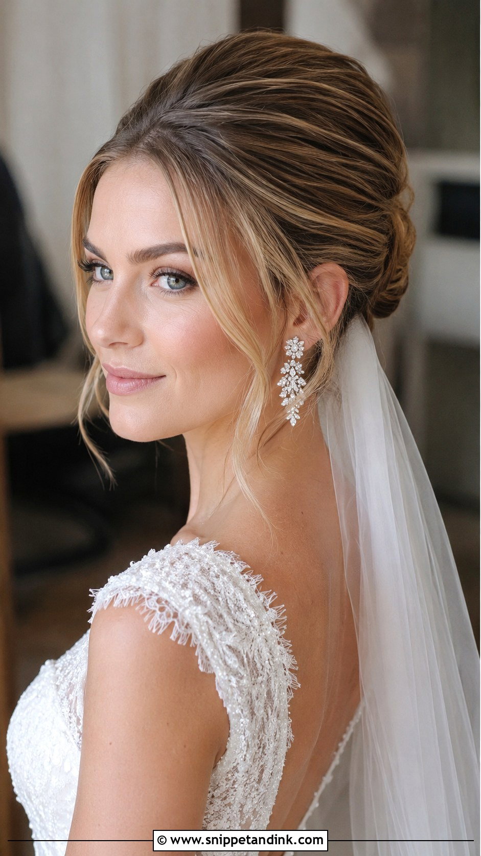 French Twist Updo - Snippet and Ink - 20 Romantic Wedding Hairstyles
