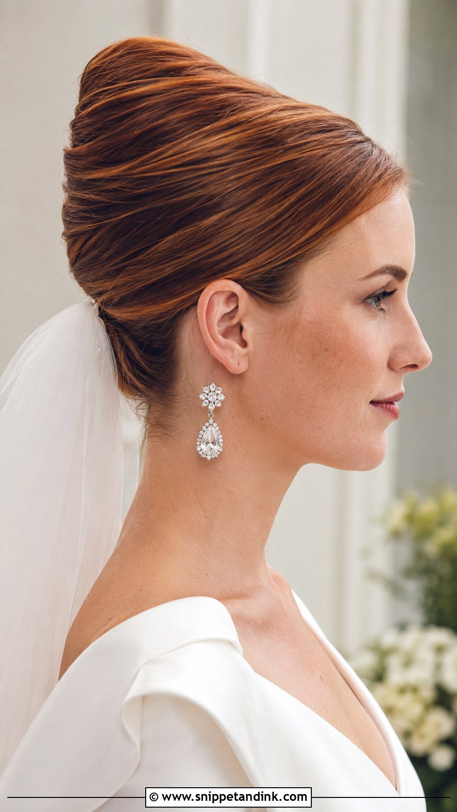 French Twist Updo - Snippet and Ink - 20 Wedding Day Hairstyles for Bride