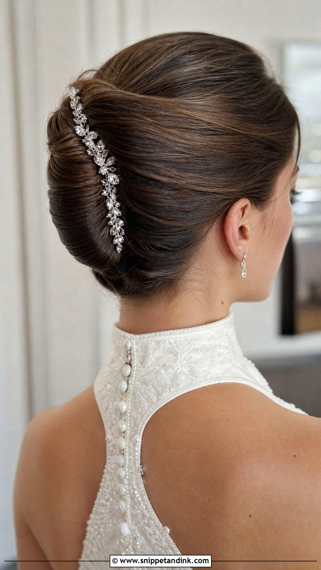 French Twist Updo - Snippet and Ink - 25 Bridal Updos for Long Hair