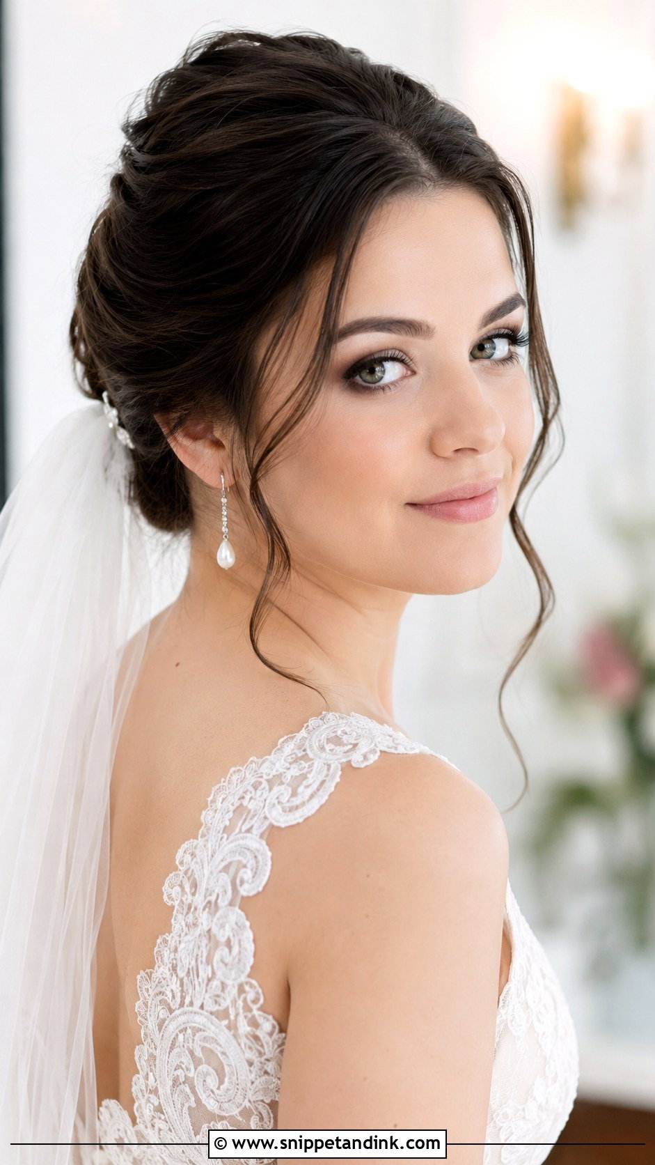 French Twist Updo - Snippet and Ink - 25 Round Face Hairstyles for Wedding