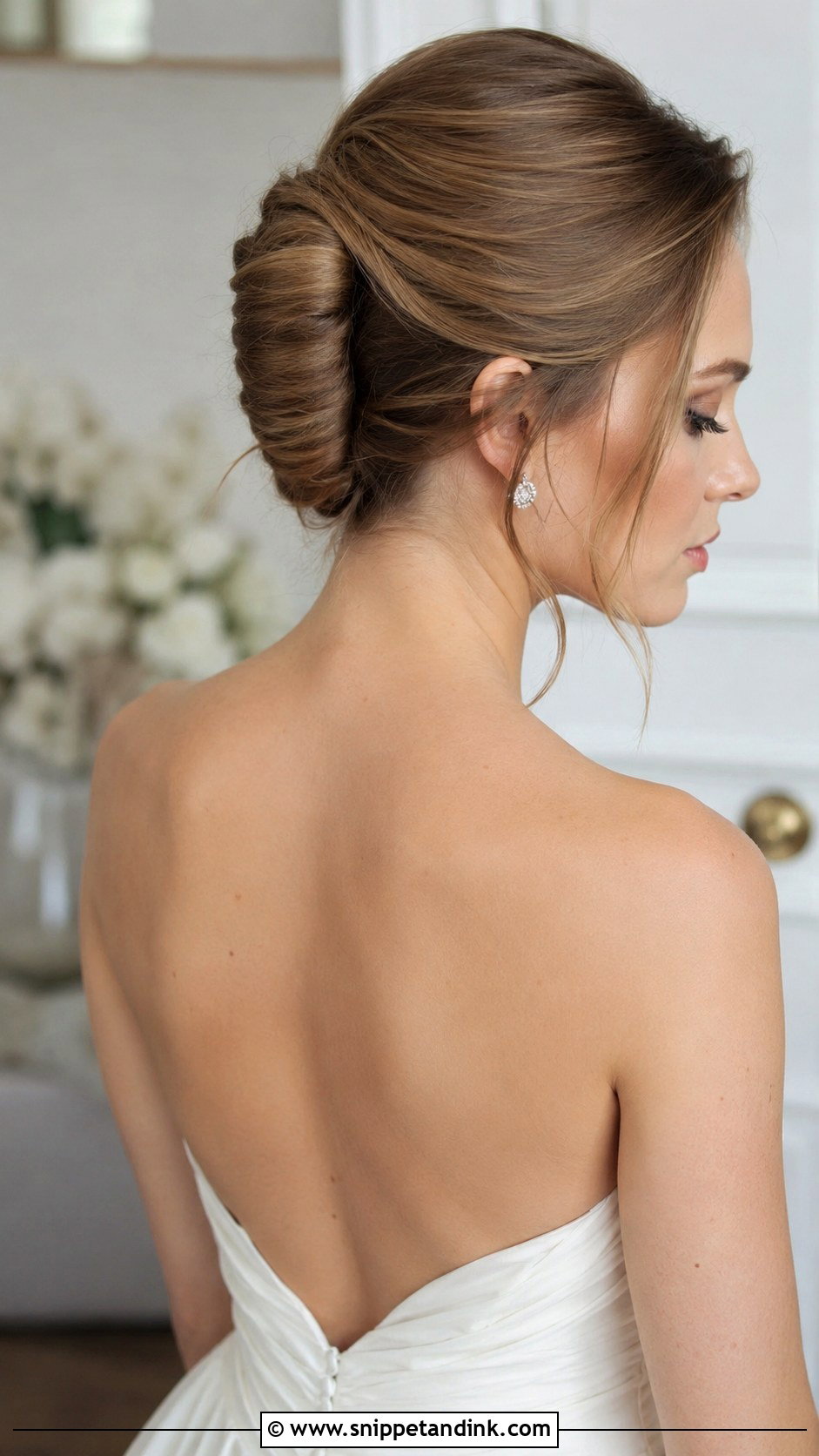 French Twist Updo - Snippet and Ink - 25 Updo Wedding Hairstyles for Long Hair
