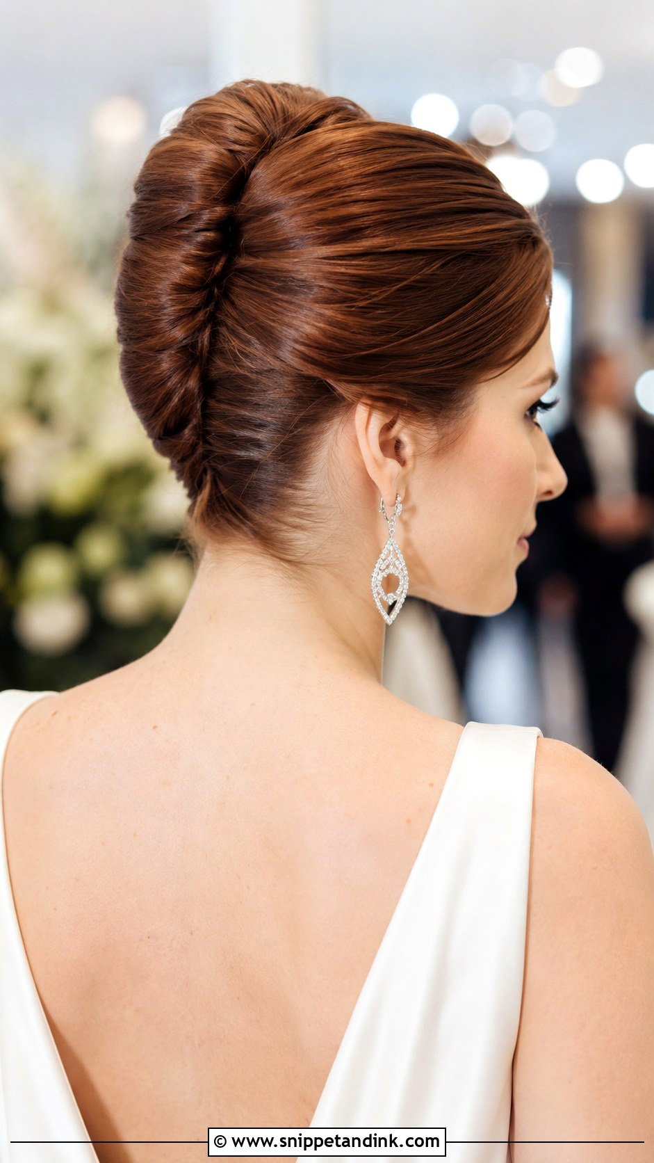 French Twist Updo - Snippet and Ink - 30 Wedding Updo Hairstyles