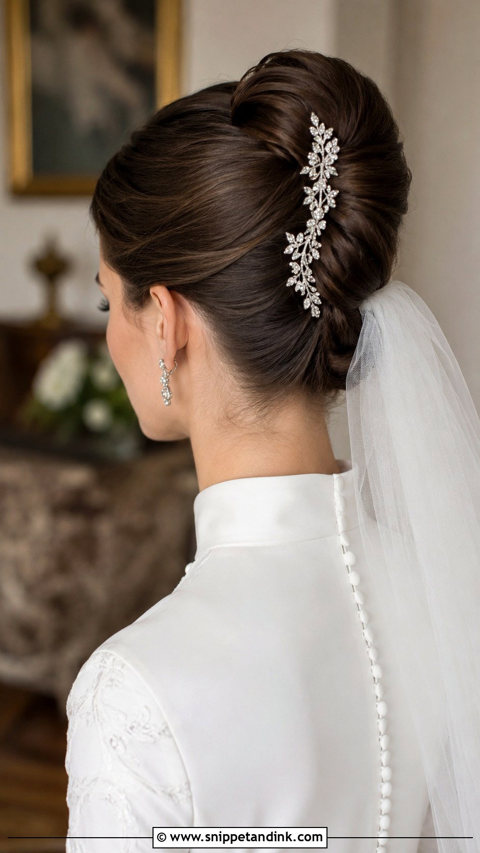 French Twist Updo - Snippet and Ink - 35 Bridal Hairstyle Ideas