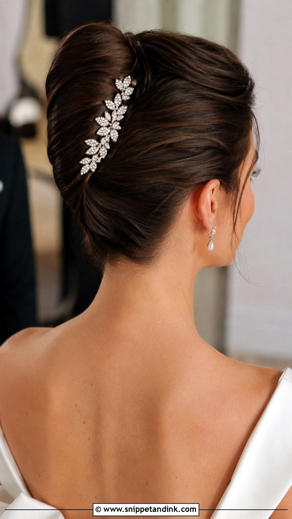 French Twist Updo - Snippet and Ink - 35 Simple Wedding Hairstyles