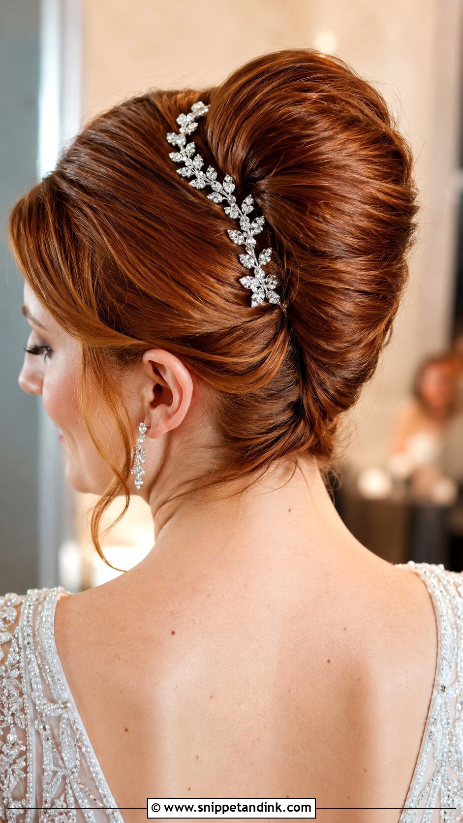 French Twist Updo - Snippet and Ink - 35 Wedding Hair Updo Ideas