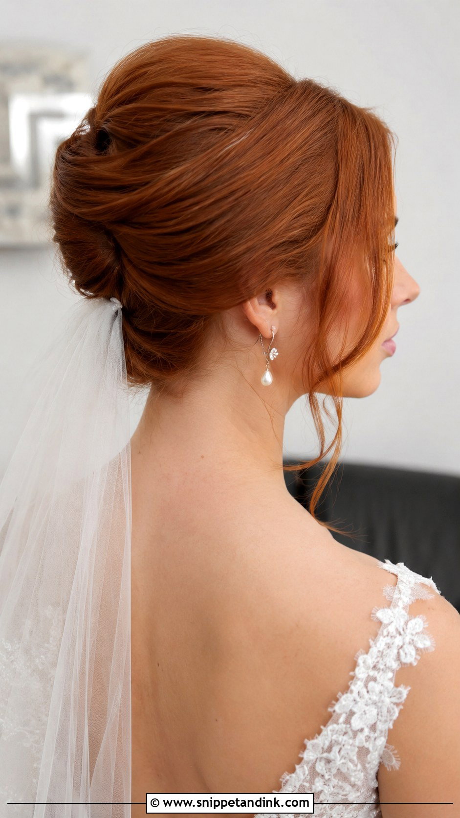 French Twist Updo - Snippet and Ink - 20 Long Hair Wedding Hairstyle Ideas
