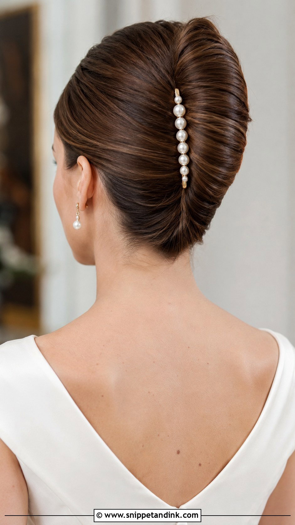 French Twist Updo - Snippet and Ink - 20 Easy Wedding Updos for Long Hair